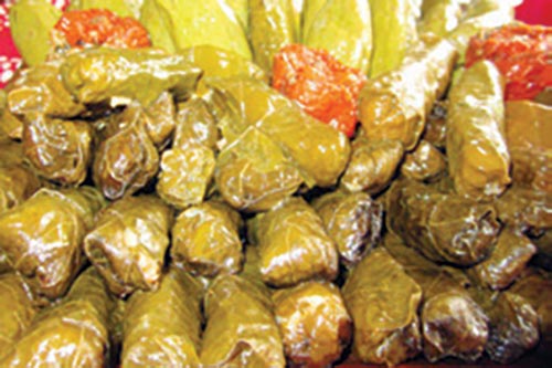 Menu Item Number 46 Dolmeh