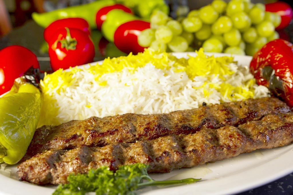 Menu Item Number 1 Beef Koobideh (Kofteh)